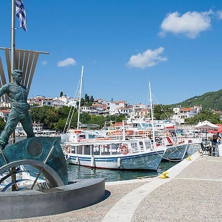 Villa Mikri Gonia Skiathos-Stadt Exterior foto