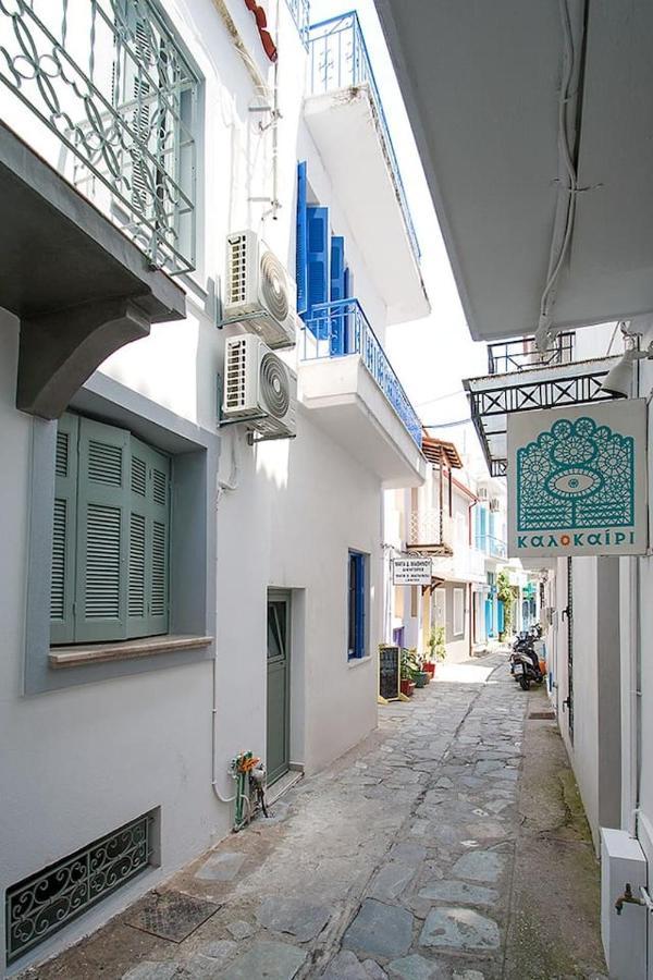Villa Mikri Gonia Skiathos-Stadt Exterior foto