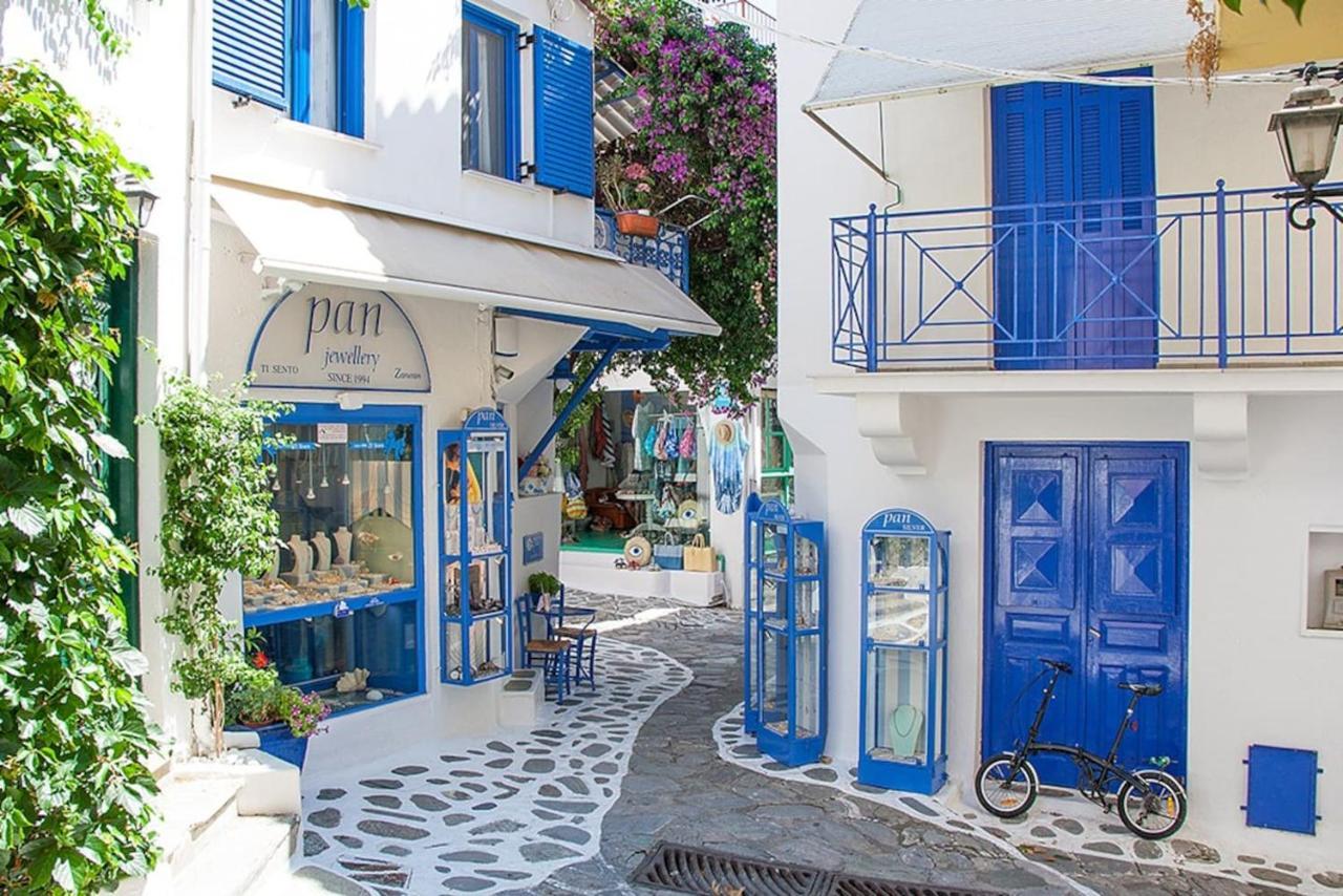 Villa Mikri Gonia Skiathos-Stadt Exterior foto